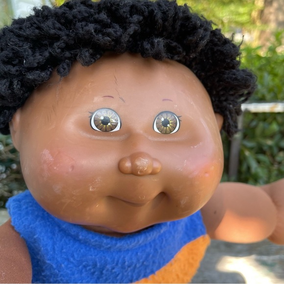 Vintage Cabbage Patch doll black boy hazel eyes - Picture 3 of 7